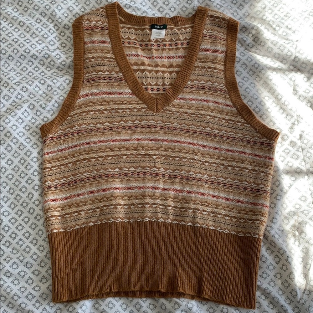 EUC J. Crew sweater vest
